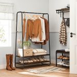 VASAGLE Поставка за дрехи, Поставка за дрехи, Гардероб - Image 4