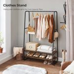 VASAGLE Поставка за дрехи, Поставка за дрехи, Гардероб - Image 5
