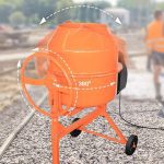 TIMBERTECH® Електрически миксер за бетон 140L 550W - Image 6