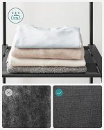 SONGMICS Отворена гардеробна, закачалка за дрехи - Image 3