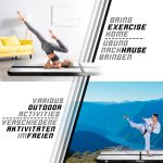 Надуваема постелка за гимнастика, с ел. помпа, Physionics - Image 10