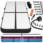 Надуваема постелка за гимнастика, с ел. помпа, Physionics - Image 11