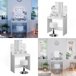 ТОАЛЕТКА "Ania" Бяла с табуретка Vicco - Image 6