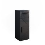 Vicco Irma Midi шкаф за баня висок гланц антрацит 30 x 81 см