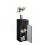 Vicco Irma Midi шкаф за баня висок гланц антрацит 30 x 81 см - Image 3