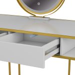 Тоалетка Vicco бяло/златисто 110 см - Image 6