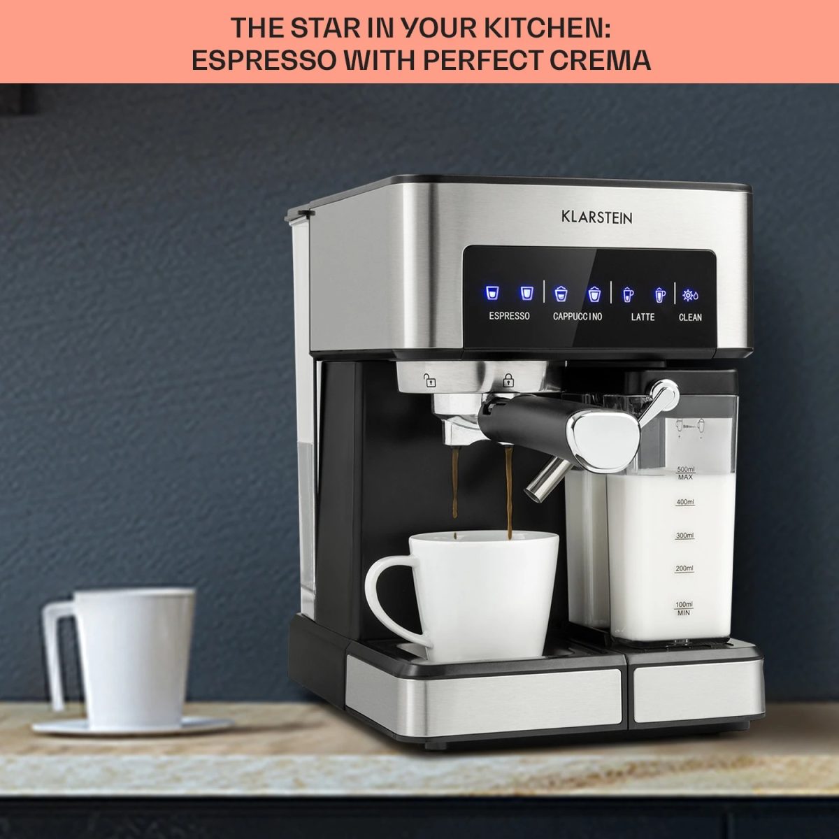 Еспресо кафемашина Klarstein Arabica Comfort - Image 4