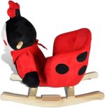 vidaXL Люлеещо се столче Kалинка, плюш, музика, - Image 2
