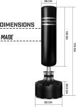 Physionics® 110 см свободно стоящ чувал за бокс - Image 2