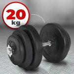 Physionics® комплект дъмбели 20 kg, 43 cm щанга - Image 2