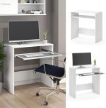 Бюро Vicco Nils Бяло 79 x 43 см - Image 4