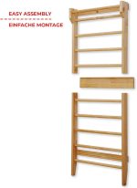 Дървена шведска стълба Physionics® - лостове за гимнастика - Image 2