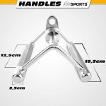 ScSports, Паралелна дръжка със сглобка, стомана, хром - Image 3