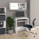 Бюро Vicco Nils Бяло 79 x 43 см - Image 3