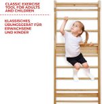 Дървена шведска стълба Physionics® - лостове за гимнастика - Image 7
