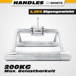 ScSports, Паралелна дръжка със сглобка, стомана, хром - Image 6