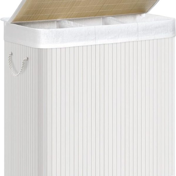SONGMICS Кош за пране, 150 L, 3 отделения за сортиране
