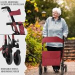 Jago® Проходилка Rollator - 6-посочна регулируема височина - Image 2