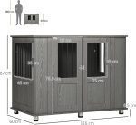 PawHut Развъдник за много големи кучета с магнитна врата - Image 2