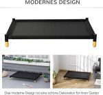 Повдигнато легло за кучета PawHut, мрежест плат - Image 2