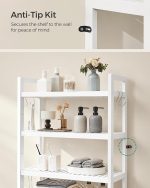 SONGMICS органайзер за баня с 4 нива над тоалетната - Image 4