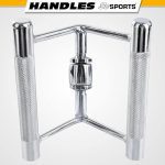 ScSports, Паралелна дръжка със сглобка, стомана, хром - Image 4