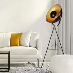 Подова лампа Jago® със статив - 70 x 70 x 139 см - 60 W - Image 5