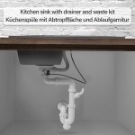 Aquamarin® гранитен комплект мивка сива - Image 6