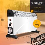 Конвектор KESSER 2000 W Нагревател 24-часов таймер - Image 3