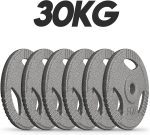 Physionics® Комплект чугунени плочи с тежести с дръжка - Image 4