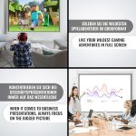 Моторизиран прожекционен екран Jago, 203x152 см, HDTV - Image 4