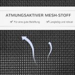 Повдигнато легло за кучета PawHut, мрежест плат - Image 4