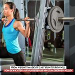 Physionics® Комплект чугунени плочи с тежести с дръжка - Image 3