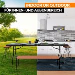 Сгъваема маса Jago® - 183 см дължина за 8 души - Image 5