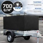 Брезент за ремарке Jago® High 207 x 114 x 110 cm, 700 g/m² - Image 7