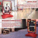 Тротоарна плакатна стойка Jago® Customer Stopper - Image 5