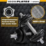 ScSPORTS® комплект дъмбели с калъф -15 кг - Image 2