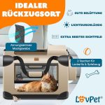 Транспортна чанта за кучета Lovpet®, включително купа , XL - Image 4