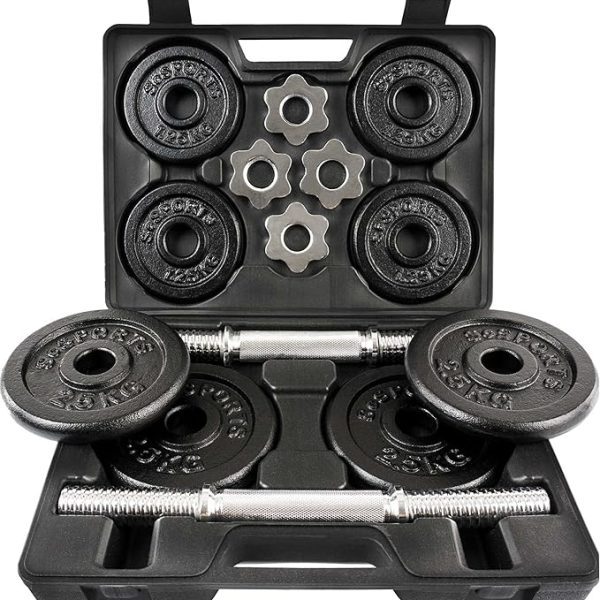 ScSPORTS® комплект дъмбели с калъф -15 кг