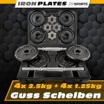 ScSPORTS® комплект дъмбели с калъф -15 кг - Image 4