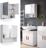 Огледален шкаф за баня Vicco Irma - Image 4