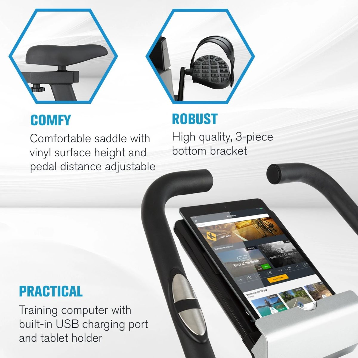 Кардио велосипед Capital Sports Evo Track - Image 7