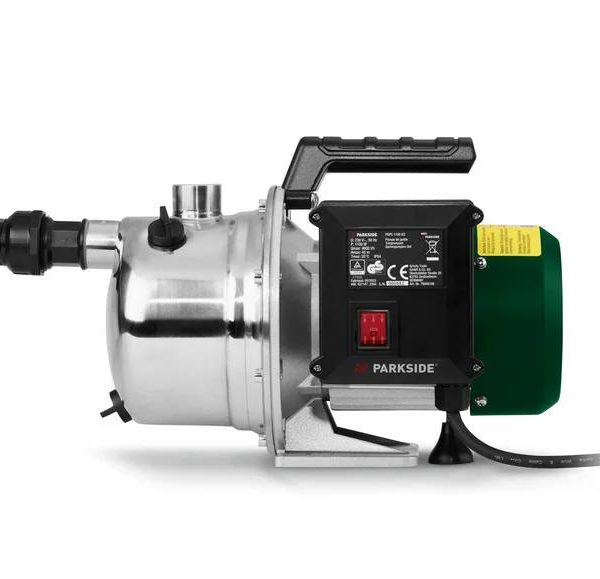 Градински помпен комплект PARKSIDE® »PGPS 1100 B2«