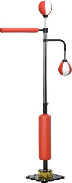 SPORTNOW Боксова круша Стойка Боксова топка 3 в 1