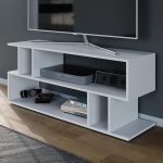 ТВ шкаф Karel, бял, 120 x 50,6 см, Vicco - Image 3