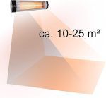 KESSER® Инфрачервен нагревател 2500 W - Image 2