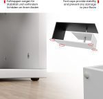 Маса за кафе MIADOMODO® – 90 x 50 x 41 cm - Image 3