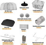 Jago® XXXL 8-в-1 фритюрник с горещ въздух 12 L, 1800 W - Image 7