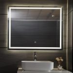LED огледало за баня - 80 x 60 см Aquamarin®