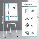 Магнитна бяла дъска Jago® флипчарт 60 x 90 см - Image 2